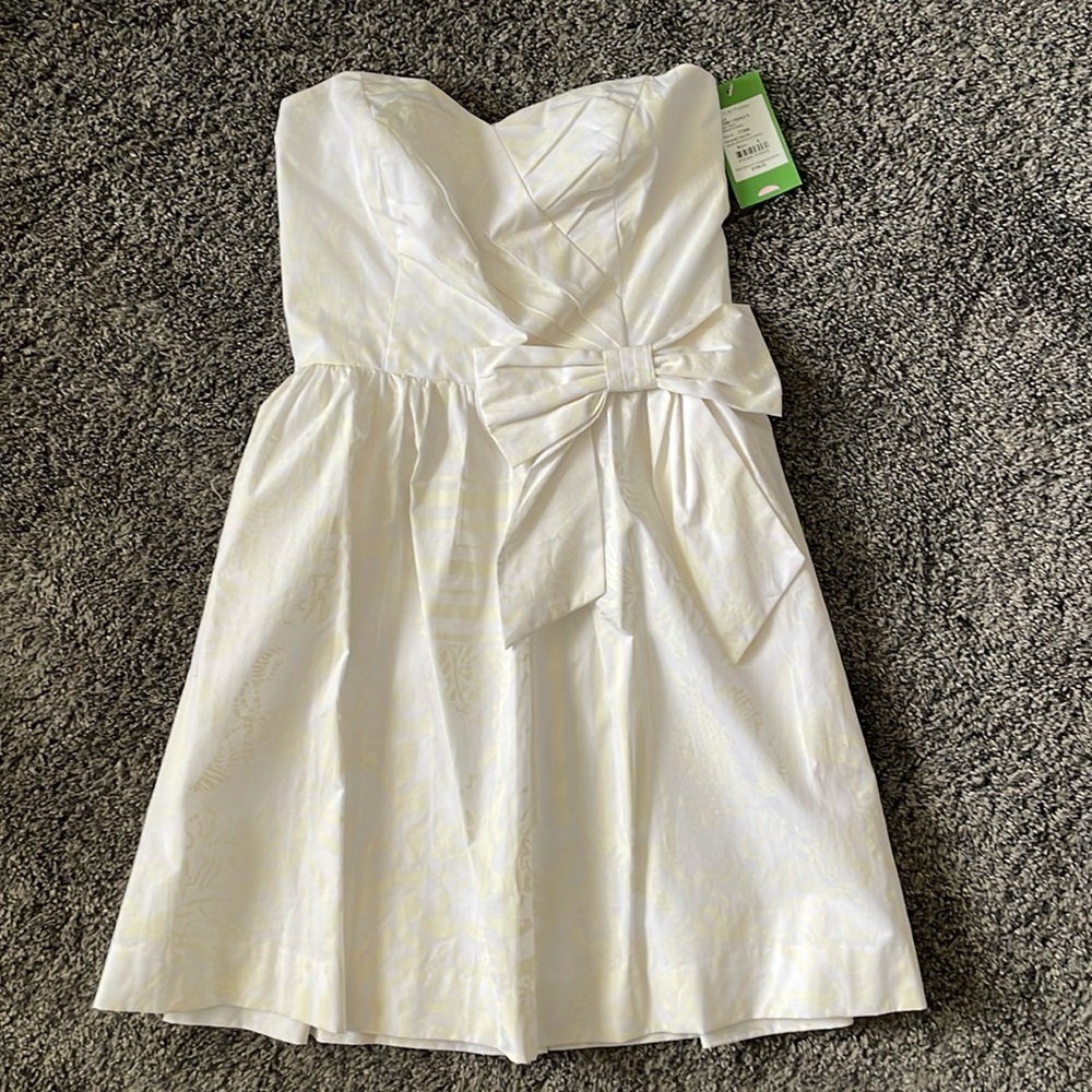 White Lilly Pulitzer Henrietta Dress - NWT - size small